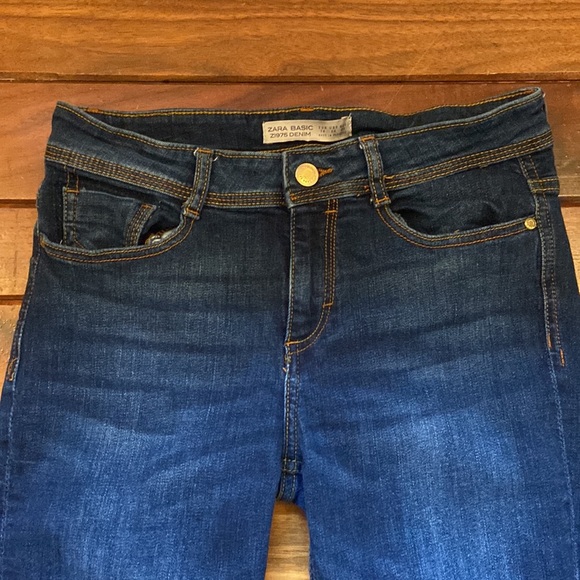 Zara Z1975 Mid Rise Skinny Jeans 6 - Picture 2 of 10